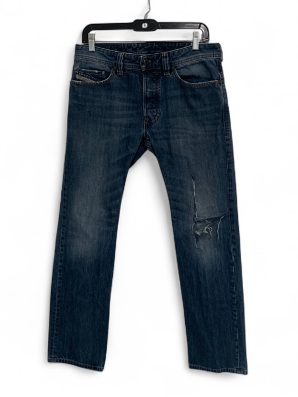 Y2K Diesel Dark Blue Distressed Jeans